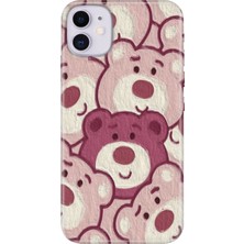 Senada iPhone 11 Kılıf Desenli Baskılı Tpu Rubber Kapak Ayıcık Pattern