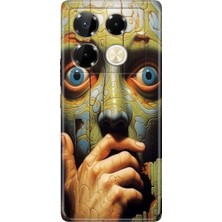 Senada Infinix Note 40 Pro 5g Kılıf Desenli Baskılı Tpu Rubber Kapak Iluzyon