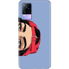 Senada Vivo V21E Kılıf Desenli Baskılı Tpu Rubber Kapak Girl