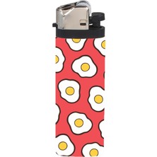 Hopena Çakmak Yumurta Kolaj Full Kaplamalı Gazlı Çakmak