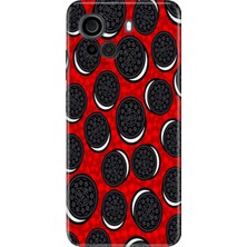 Casper Via F30 Kılıf Desenli Baskılı Tpu Rubber Kapak Kremalı