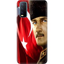 Vivo Y11S Y20 Y20S Kılıf Desenli Baskılı Tpu Rubber Kapak Mustafa Kemal