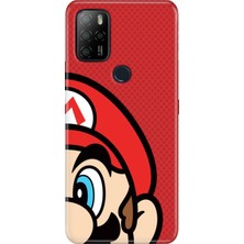 Omix X300 - X500 Kılıf Desenli Baskılı Tpu Rubber Kapak Mario