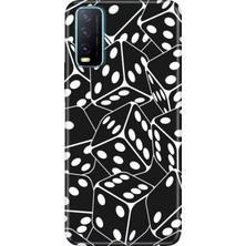Vivo Y11S Y20 Y20S Kılıf Desenli Baskılı Tpu Rubber Kapak Şans Benden Yana