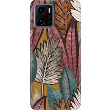 Vivo Y15S Kılıf Desenli Baskılı Tpu Rubber Kapak Matte