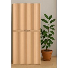 Fix-go 80 cm Uzunluk 25 mm Kalınlık Ahşap Pürüzsüz Yuvarlak Çubuk 50 Adet, Çok Amaçlı, Sağlam, Hobi Çubuğu