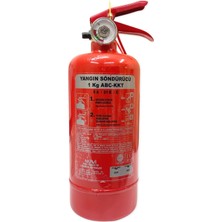 1 kg Yangın Söndürücü Oto Muayene Uyumlu Araç Yangın Tüpü Üretim 09.2025 Tekrar Dolum 09.2029