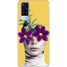 Senada Vivo Y51 Kılıf Desenli Baskılı Tpu Rubber Kapak Gerçeküstü