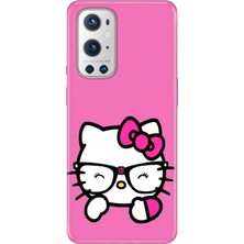 Senada Oneplus 9 Pro Kılıf Desenli Baskılı Tpu Rubber Kapak Kitty/go