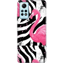 Adasena Xiaomi Redmi Note 12 Pro 4g Kılıf Desenli Baskılı Tpu Rubber Kapak X-Flamingos