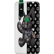 Adasena Infinix S5 Pro Kılıf Desenli Baskılı Tpu Rubber Kapak Retrolv