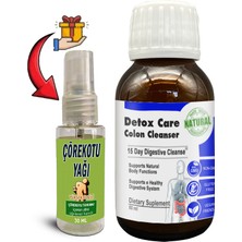 Detos Detox Care: 1 Adet 15 Günlük Pratik Şurup Formülü + 30 ml Çörek Otu Masaj Yağı