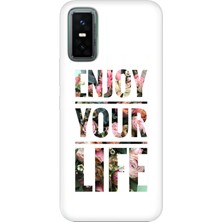 Senada Infinix Gt 30 Pro Kılıf Desenli Baskılı Tpu Rubber Kapak Enjoy Your Life