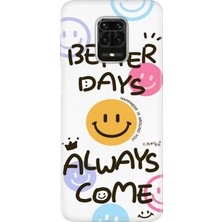 Senada Xiaomi Redmi Note 9 Pro Kılıf Desenli Baskılı Tpu Rubber Kapak Better Days