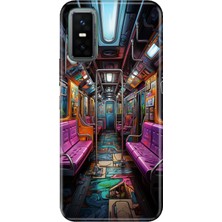 Infinix Gt 30 Pro Kılıf Desenli Baskılı Tpu Rubber Kapak Metro
