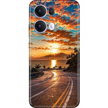 Oppo Reno 13 Pro Kılıf Desenli Baskılı Tpu Rubber Kapak Manzaram