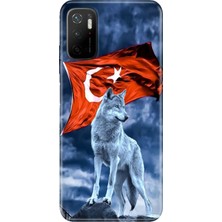 Adasena Xiaomi Redmi Note 11SE Kılıf Desenli Baskılı Tpu Rubber Kapak Türk Tc