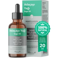 Adam's Garden Adaçayı Yağı Saf 20ML