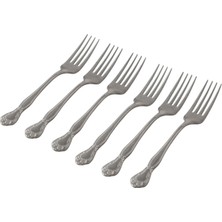 Mudo Home LIVIANA ESKİTME  TATLI ÇATALI 6 LI SET