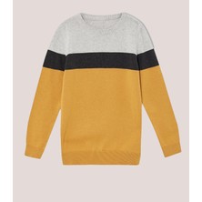 Alexander Gardi Alexandergardı Erkek Çocuk Renk Bloklu Kazak (C21-1867)