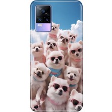Senada Vivo V21E Kılıf Desenli Baskılı Tpu Rubber Kapak Kanka Çetesi