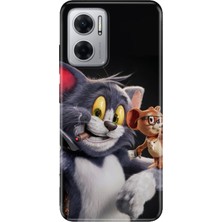 Senada Xiaomi Redmi 10 5g Kılıf Desenli Baskılı Tpu Rubber Kapak Jerry And-Tom
