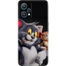 Senada Realme 9 Pro Kılıf Desenli Baskılı Tpu Rubber Kapak Jerry And-Tom