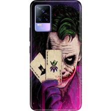 Senada Vivo V21E Kılıf Desenli Baskılı Tpu Rubber Kapak Joker-Retro