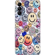Senada Samsung Galaxy A05S Kılıf Desenli Baskılı Tpu Rubber Kapak Emojix
