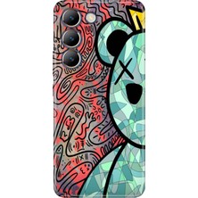 Senada Vivo V30 Lite Kılıf Desenli Baskılı Tpu Rubber Kapak Bear Teddys