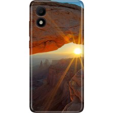 Tcl 303 Kılıf Desenli Baskılı Tpu Rubber Kapak Sun