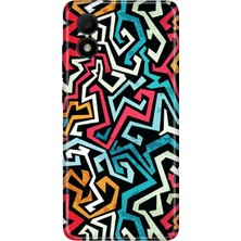 Senada Tcl 303 Kılıf Desenli Baskılı Tpu Rubber Kapak Graffiti