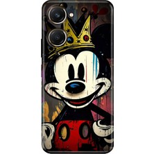 Senada Vivo Y18 Kılıf Desenli Baskılı Tpu Rubber Kapak King-Mickey