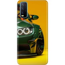 Senada Vivo Y11S Y20 Y20S Kılıf Desenli Baskılı Tpu Rubber Kapak Angel Eyes
