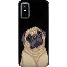 Infinix Gt 30 Pro Kılıf Desenli Baskılı Tpu Rubber Kapak Minnoş Pug