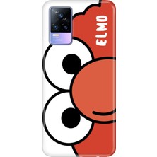 Senada Vivo V21E Kılıf Desenli Baskılı Tpu Rubber Kapak Elmo