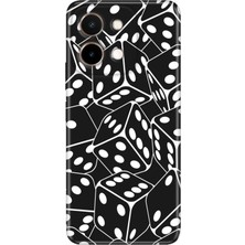 Vivo Y28 Kılıf Desenli Baskılı Tpu Rubber Kapak Şans Benden Yana