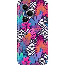 Senada Honor 400 Pro Kılıf Desenli Baskılı Tpu Rubber Kapak Botanik
