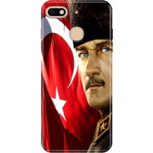 General Mobile Gm 8 Go Kılıf Desenli Baskılı Tpu Rubber Kapak Mustafa Kemal