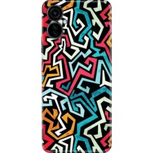 Senada Tecno Camon 19 Neo Kılıf Desenli Baskılı Tpu Rubber Kapak Graffiti