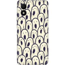 Senada Tcl 303 Kılıf Desenli Baskılı Tpu Rubber Kapak Halloween