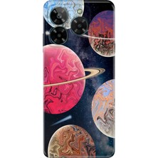 Senada General Mobile Era 50 Kılıf Desenli Baskılı Tpu Rubber Kapak Go Space