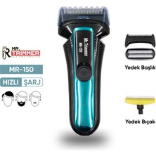 Mr.trimmer MR-150 Şarjlı Yedek Başlıklı Sakal Tıraş Makinesi Erkek Kişisel Bakım