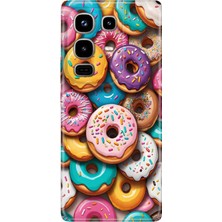 Senada Infinix Note 50 Pro 5g Kılıf Desenli Baskılı Tpu Rubber Kapak Donut Cenneti