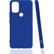Zore General Mobile 21 Pro Kılıf Vlmt Biye Silikon-Mavi