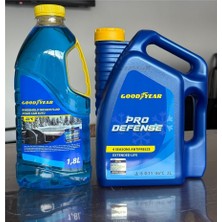 Motorx Güçlü Motor ve Görüş Koruma Çözümü Seti Mavi Antifriz (-36°c) ve Antifrizli Cam Suyu (-22°c)