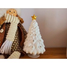 My Çiçekçim Işıklı 3D Baskı Yılbaşı Ağacı Dekoru | Masaüstü Gece Lambası ve Yeni Yıl Süsleme Ürünü