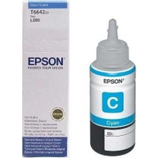 Sylar Epson C13T66424A Mavı L100-L110-L200-L210-L300-L550 Mürekkep 70ML