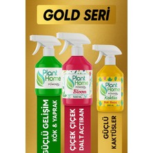 Plant Home Power Mix Bitki Besini 3lü Seti 500 ml & Hızlı Emilim – PowerMix Gold Seri