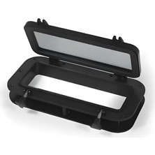 Sealux Lumboz Plastik Dikdörtgen 20x40cm İçten Montaj - Siyah